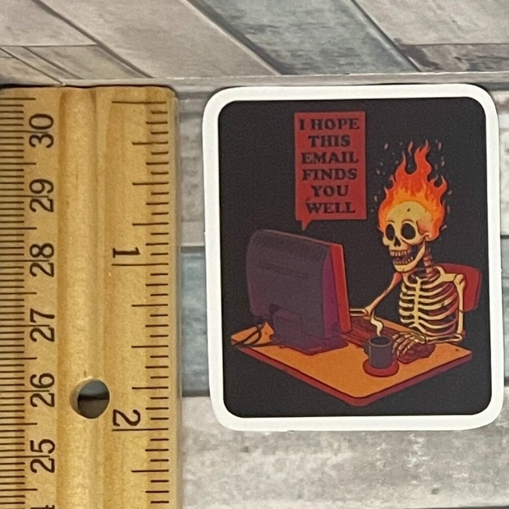 🌀10/$10🌀 Sarcasm Sarcastic Work Reusable Waterproof Vinyl Sticker Decal